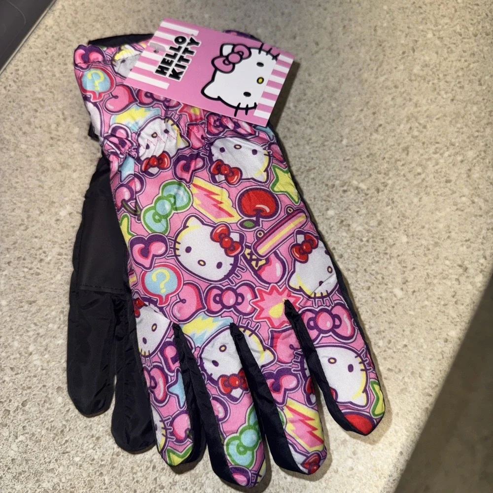 Hello Kitty Winter Gloves Girls Size L/XL